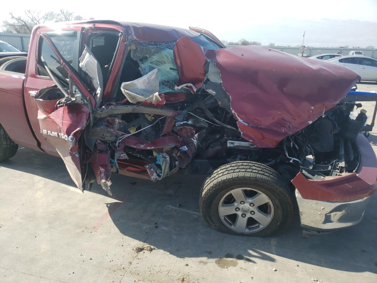 Photo 9 from auction – 2012 DODGE RAM 1500 S with VIN 1C6RD6GPXCS225639
