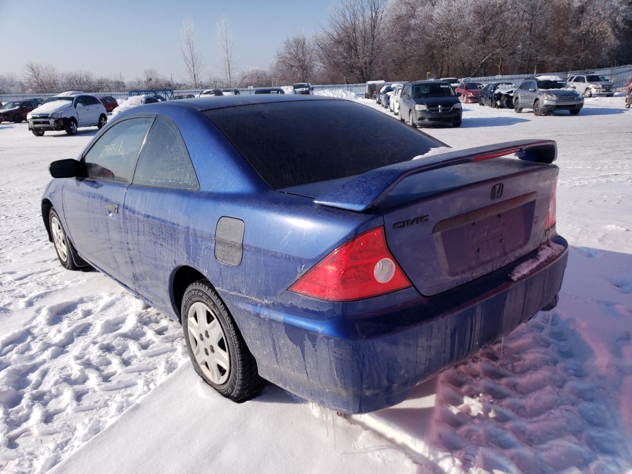 Photo 3 from auction – 2004 HONDA CIVIC DX with VIN 1HGEM22274L812292