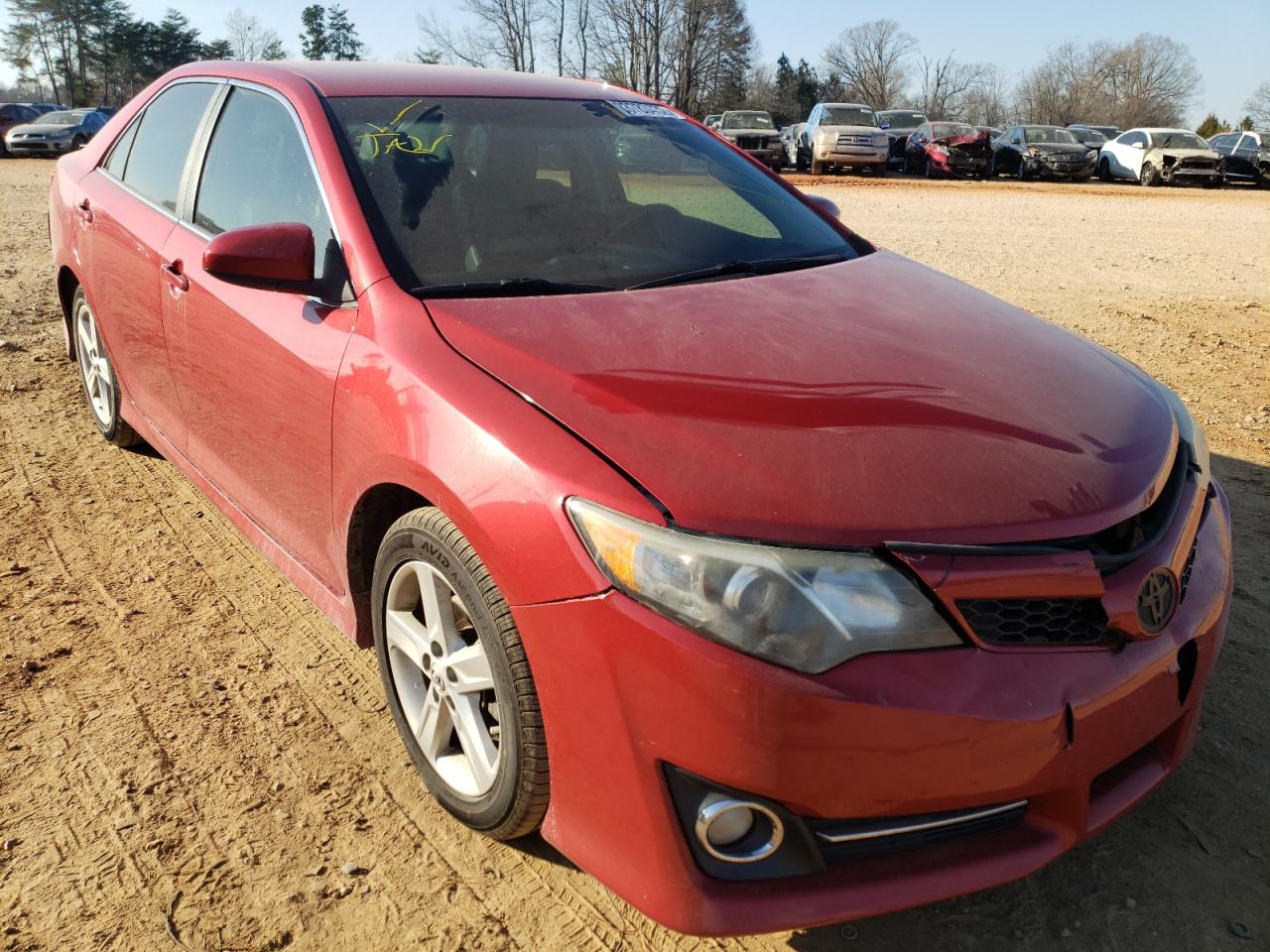 TOYOTA CAMRY BASE 2012 with VIN 4T1BF1FK8CU601896 - Photo from auction