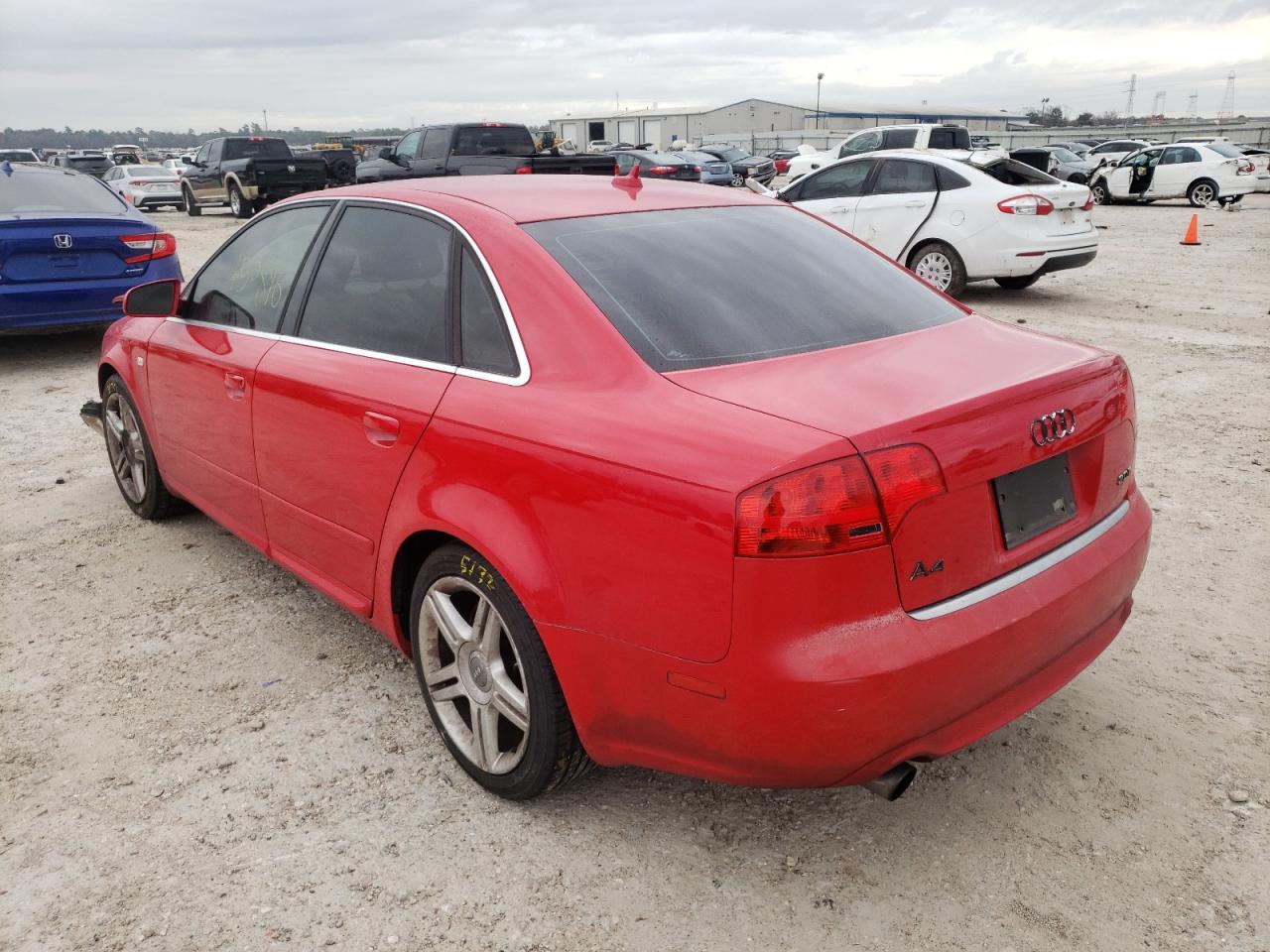 Photo 3 from auction – 2008 AUDI A4 2.0T with VIN WAUAF78E58A009663
