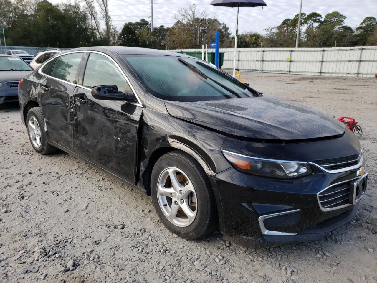 CHEVROLET MALIBU LS 2018 with VIN 1G1ZB5ST2JF277665 - Photo from auction