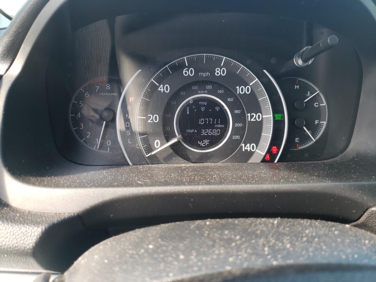 Photo 8 from auction – 2016 HONDA CR-V EX with VIN 2HKRM3H53GH539724