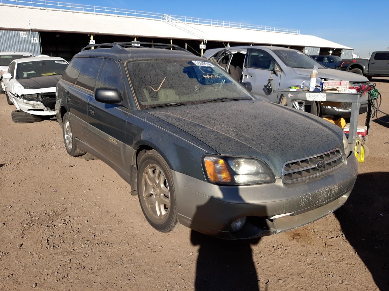 SUBARU LEGACY OUT 2001 with VIN 4S3BH675317601577 - Photo from auction