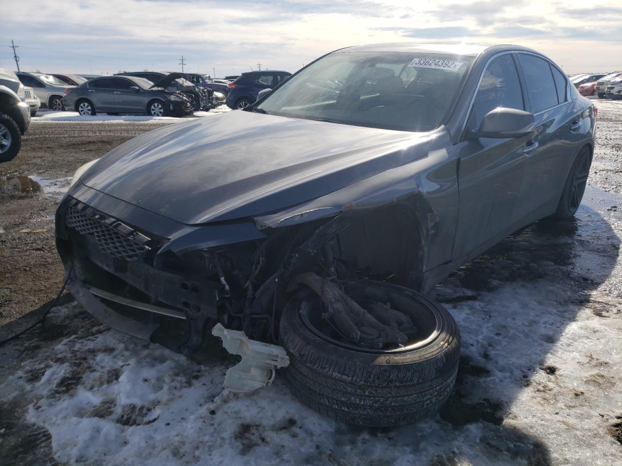Photo 9 from auction – 2014 INFINITI Q50 BASE with VIN JN1BV7AP8EM684832