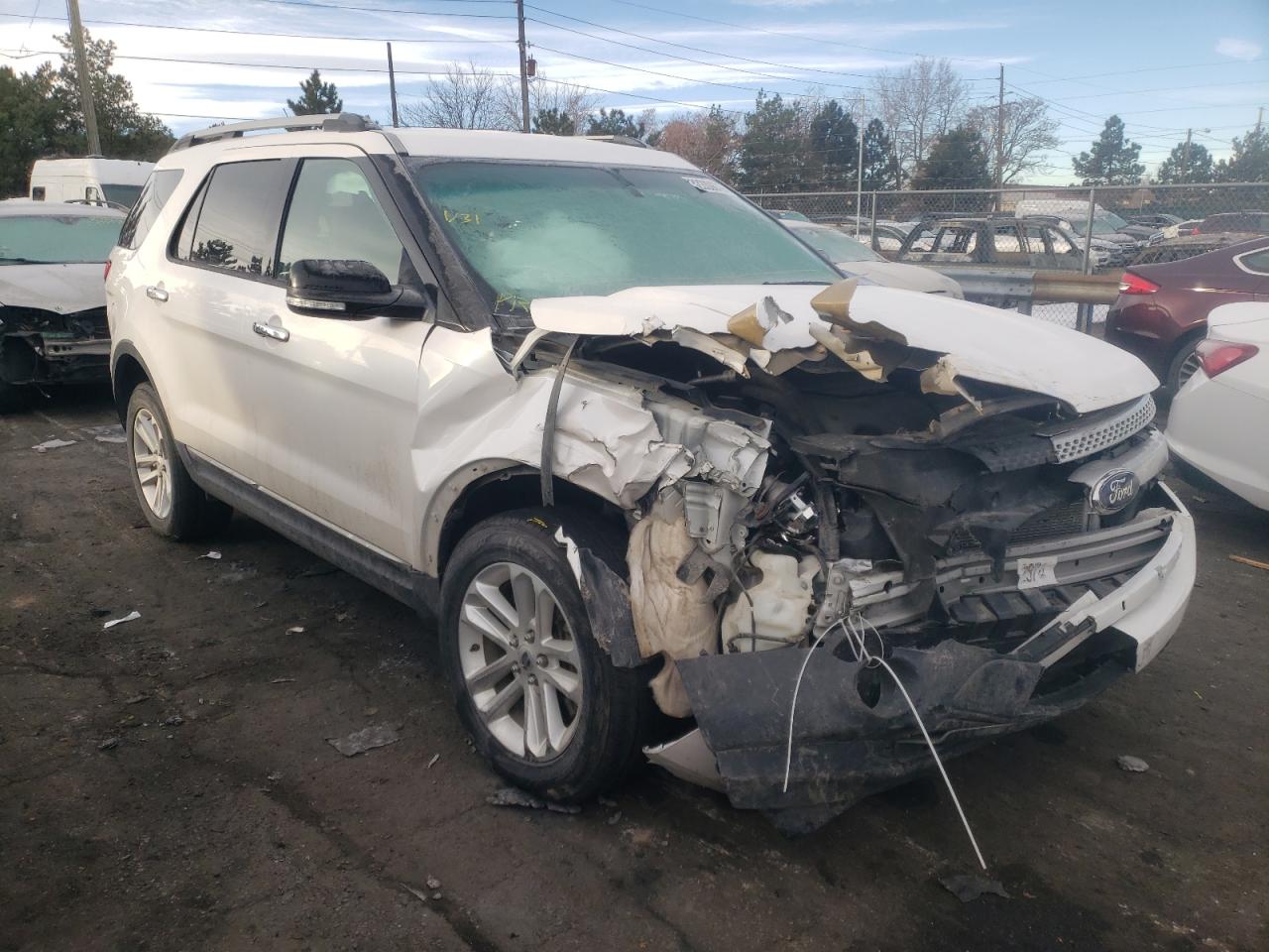 FORD EXPLORER X 2013 with VIN 1FM5K8D88DGC19814 - Photo from auction