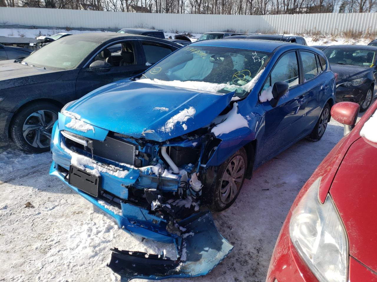 Photo 2 from auction – 2022 SUBARU IMPREZA with VIN 4S3GTAB66N3705145