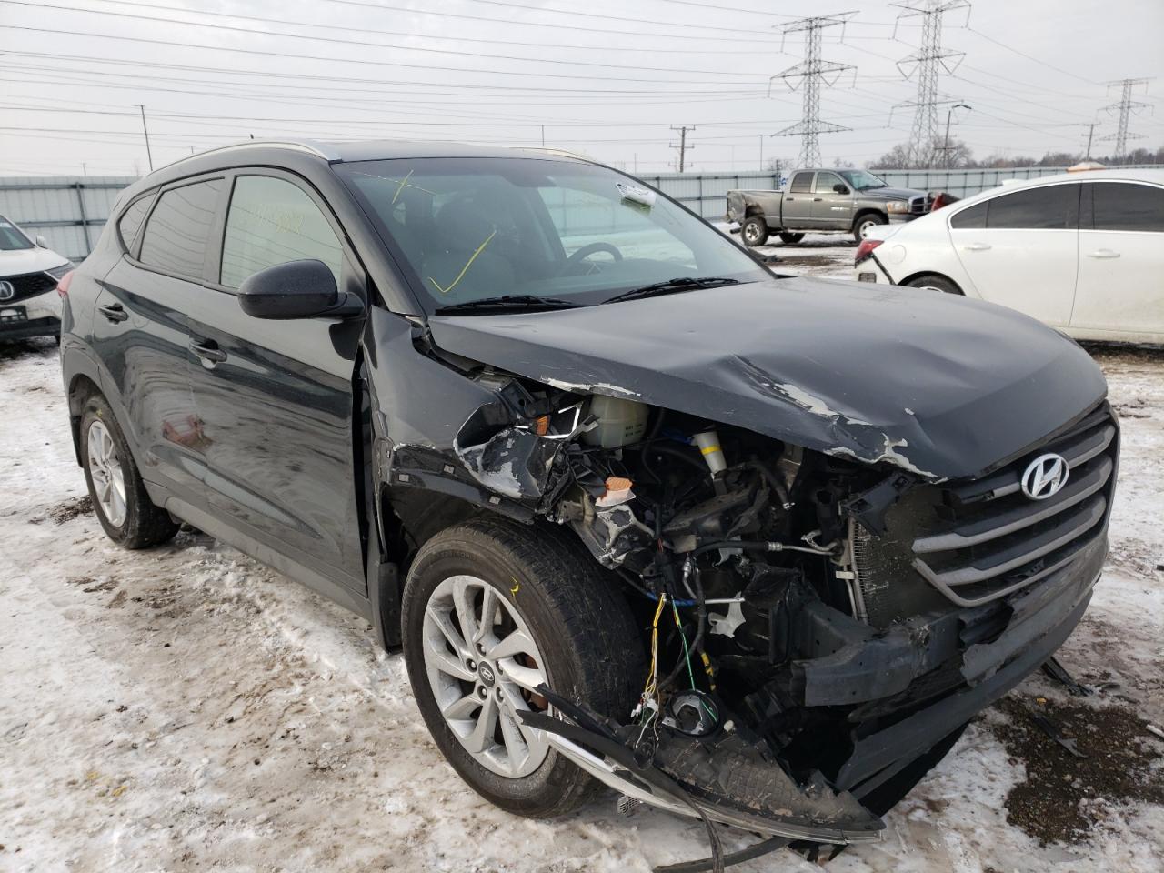 HYUNDAI TUCSON LIM 2016 with VIN KM8J33A46GU196037 - Photo from auction