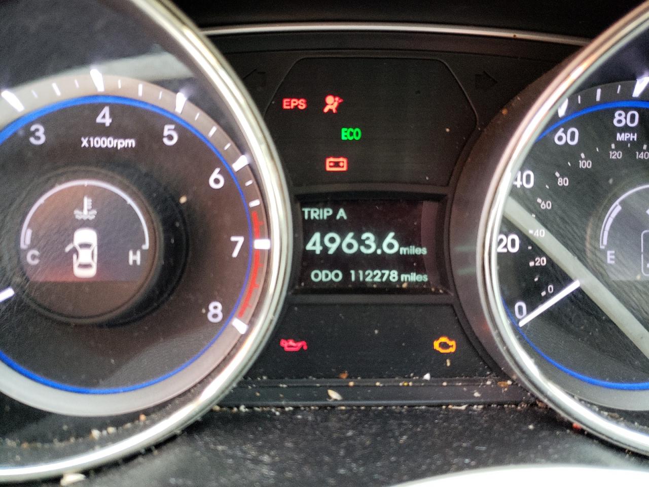 Photo 8 from auction – 2013 HYUNDAI SONATA GLS with VIN 5NPEB4AC2DH688348