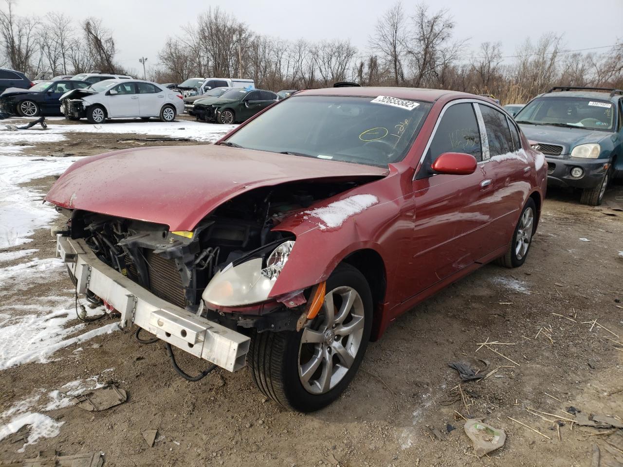 Photo 2 from auction – 2005 INFINITI G35 with VIN JNKCV51F45M311203