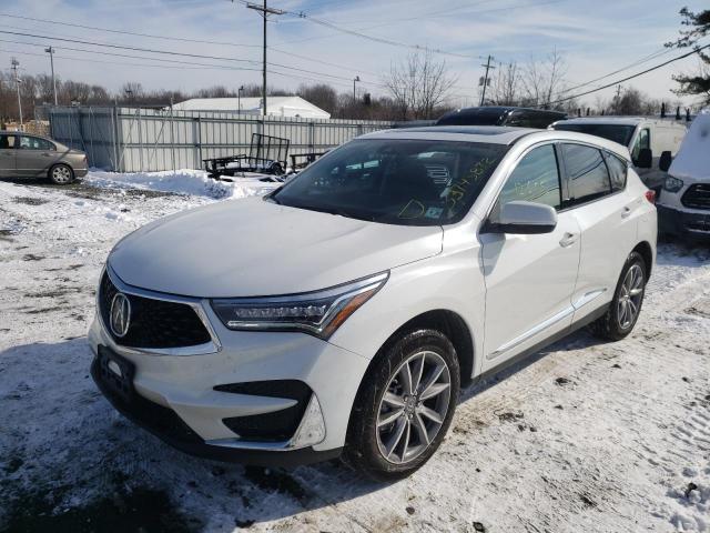 Photo 2 from auction – 2021 ACURA RDX TECHNO with VIN 5J8TC2H52ML026802