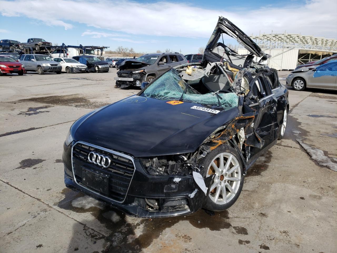 Photo 2 from auction – 2015 AUDI A4 PREMIUM with VIN WAUFFAFLXFN013122