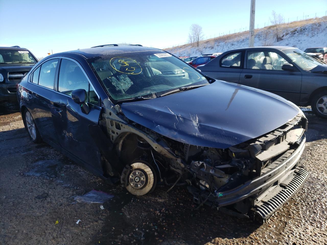 SUBARU LEGACY 2.5 2017 with VIN 4S3BNAF69H3003548 - Photo from auction