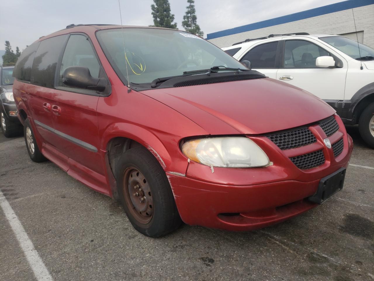 DODGE GRAND CARA 2003 with VIN 2D4GP44R53R232584 - Photo from auction