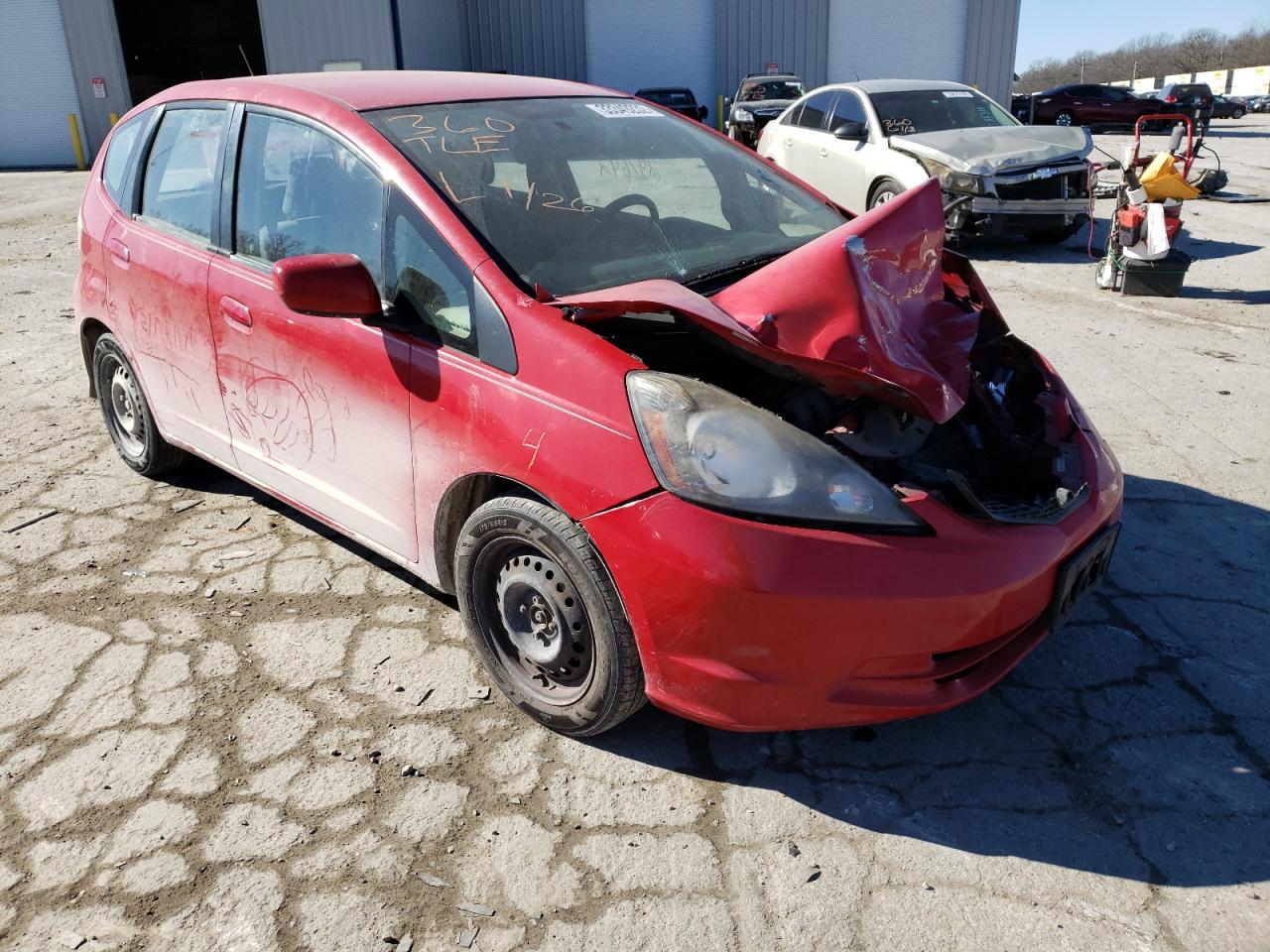 Photo 1 from auction – 2013 HONDA FIT with VIN JHMGE8H37DC014980