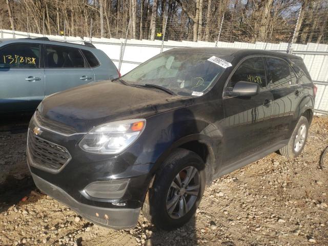 Photo 2 from auction – 2017 CHEVROLET EQUINOX LS with VIN 2GNALBEK5H1601283
