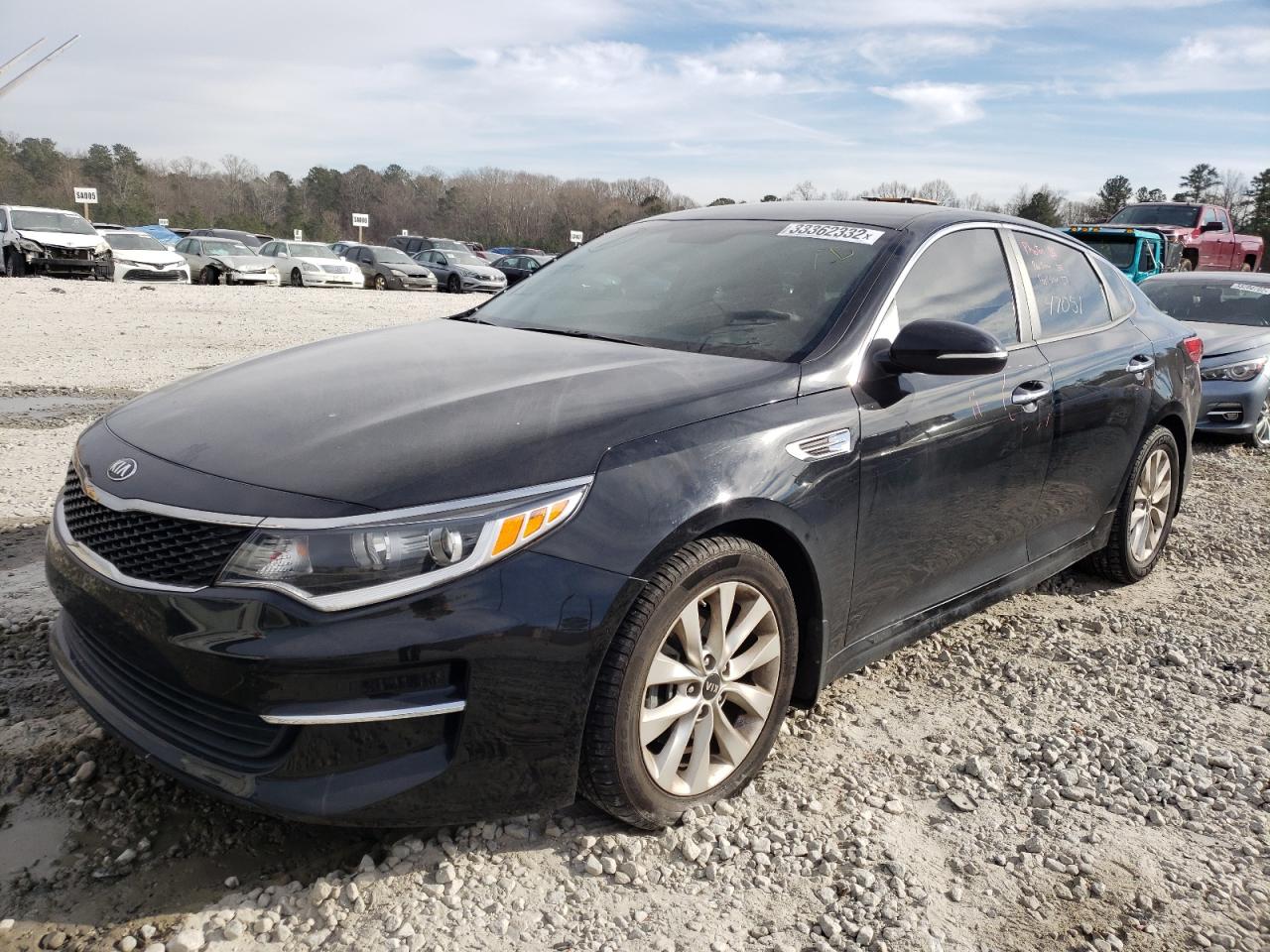 Photo 2 from auction – 2018 KIA OPTIMA LX with VIN 5XXGT4L37JG256753