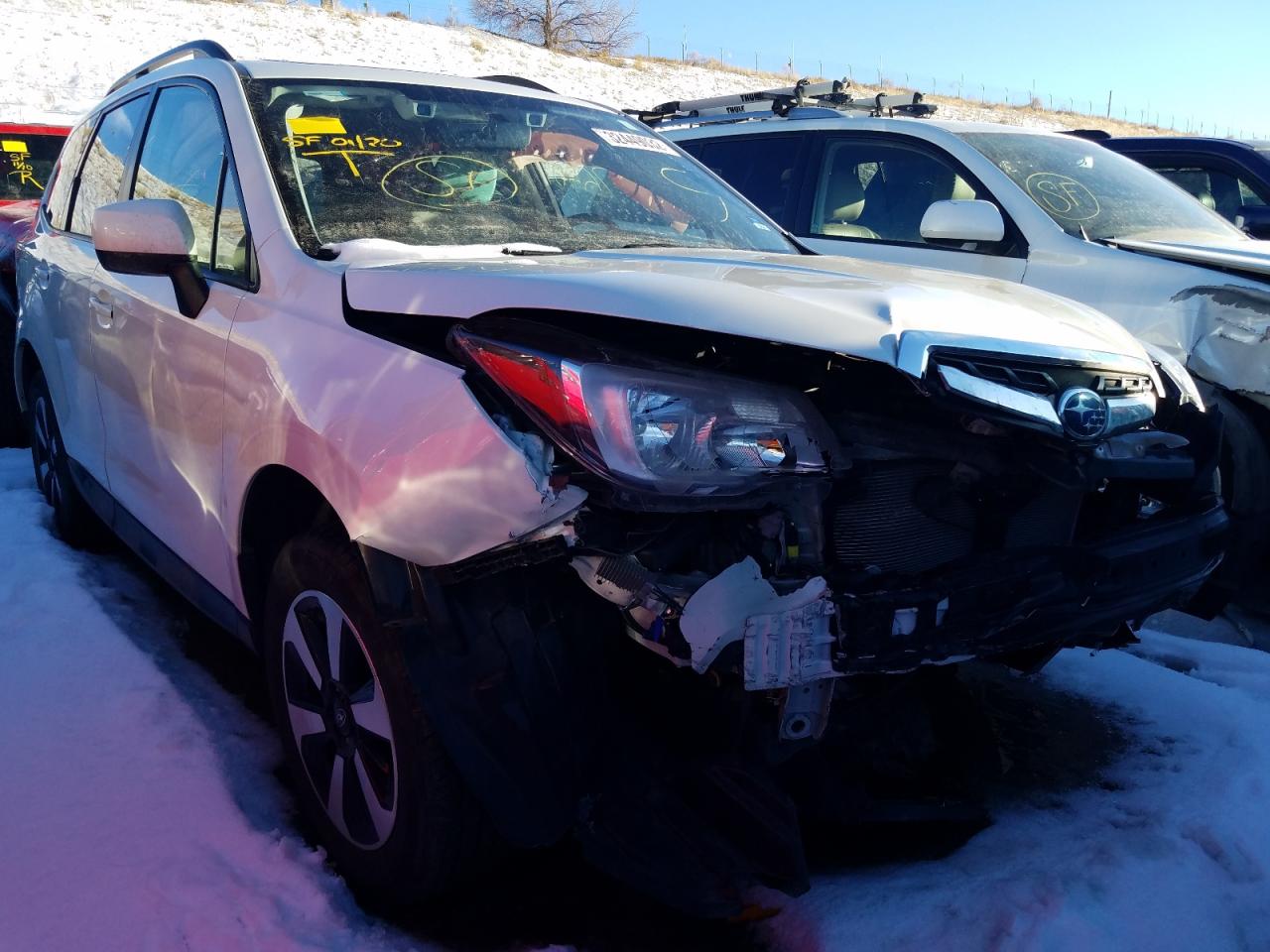 SUBARU FORESTER 2 2017 with VIN JF2SJAGC1HH582622 - Photo from auction