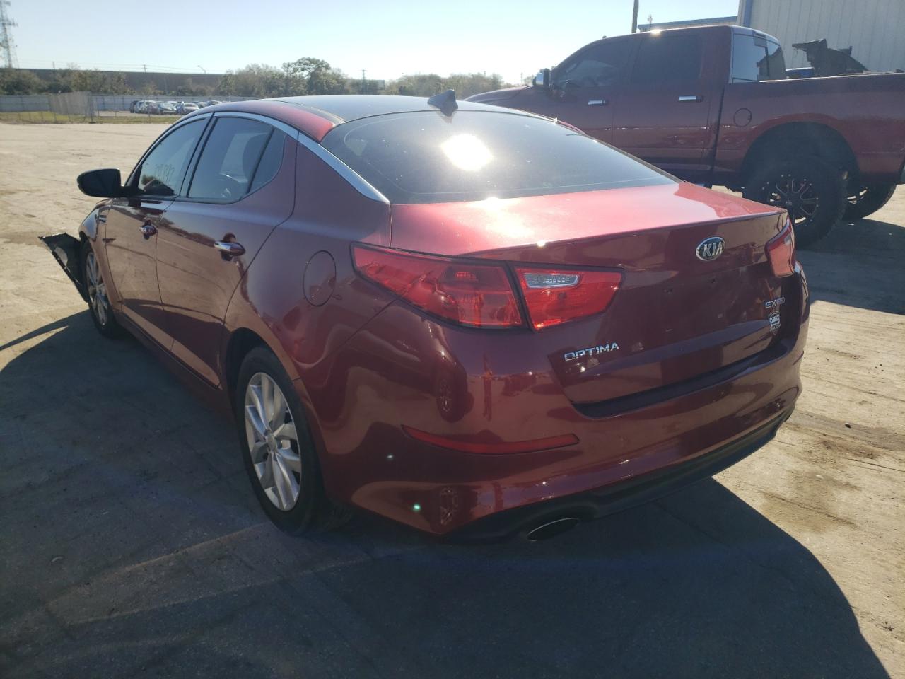 Photo 3 from auction – 2014 KIA OPTIMA EX with VIN 5XXGN4A78EG268304