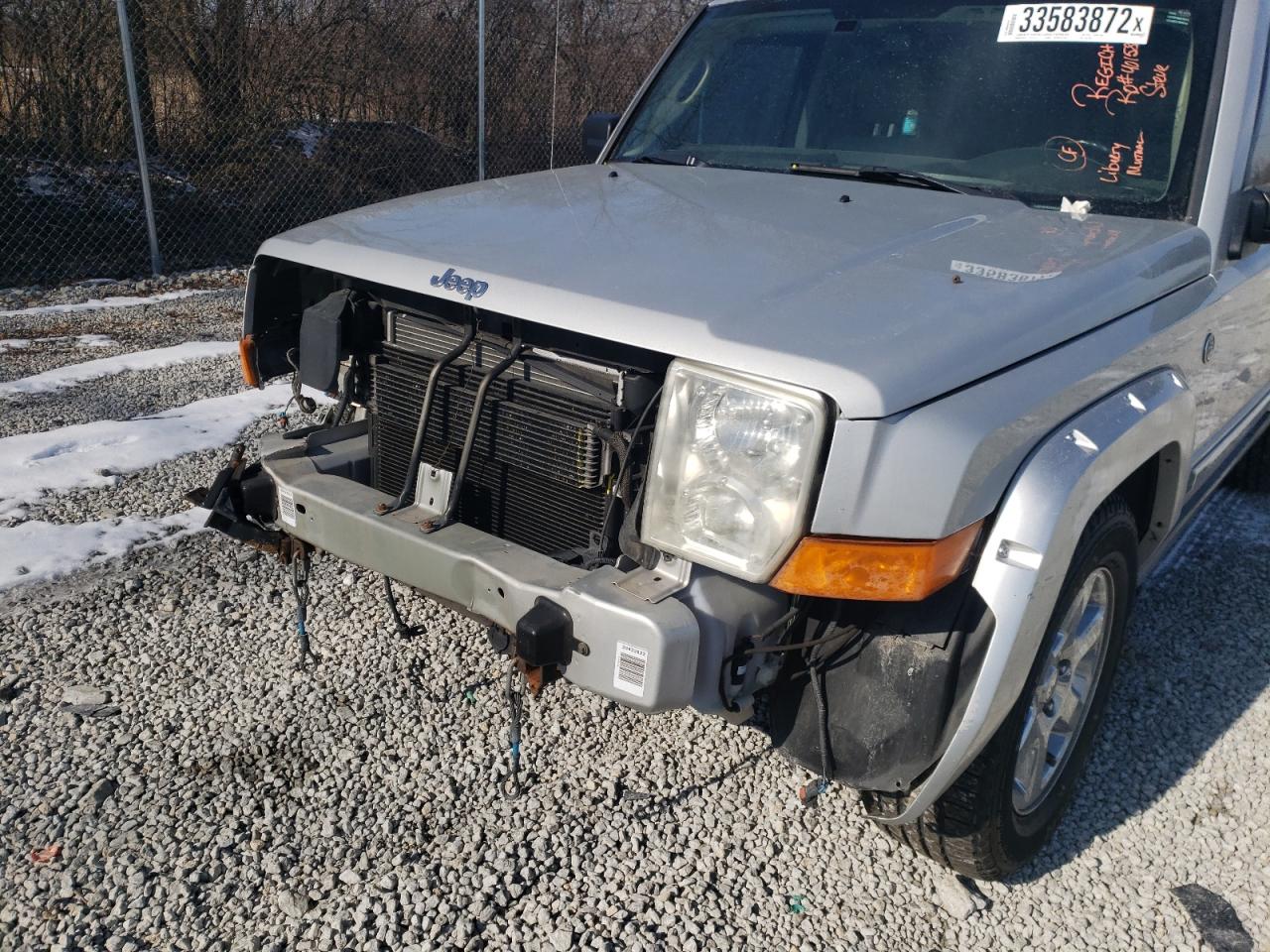 Photo 9 from auction – 2006 JEEP COMMANDER with VIN 1J8HG582X6C214821