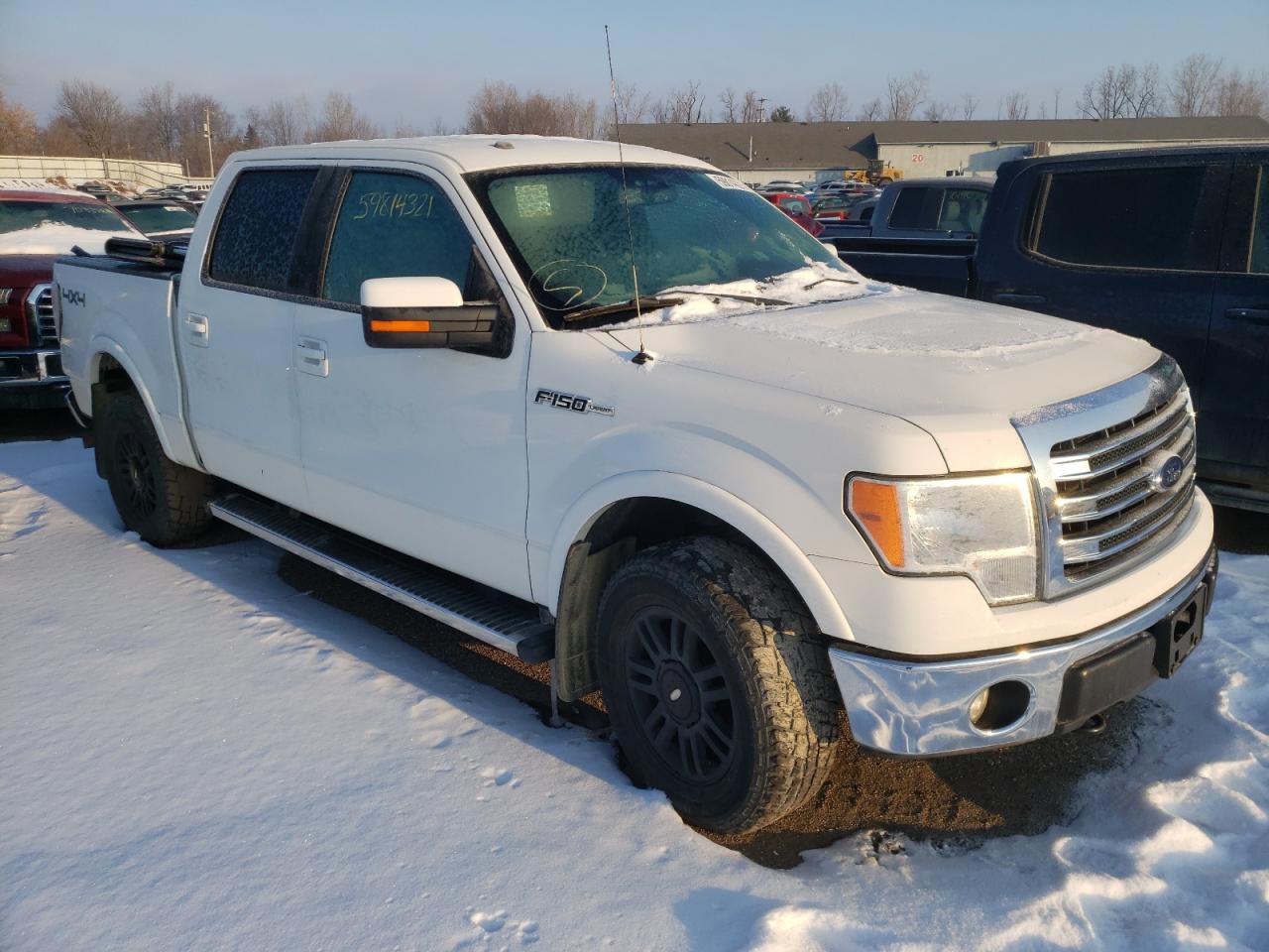 FORD F150 SUPER 2013 with VIN 1FTFW1EF4DFB12721 - Photo from auction