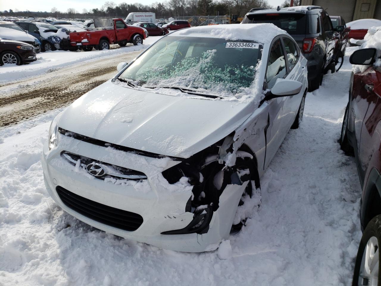 Photo 2 from auction – 2017 HYUNDAI ACCENT SE with VIN KMHCT4AE0HU168422