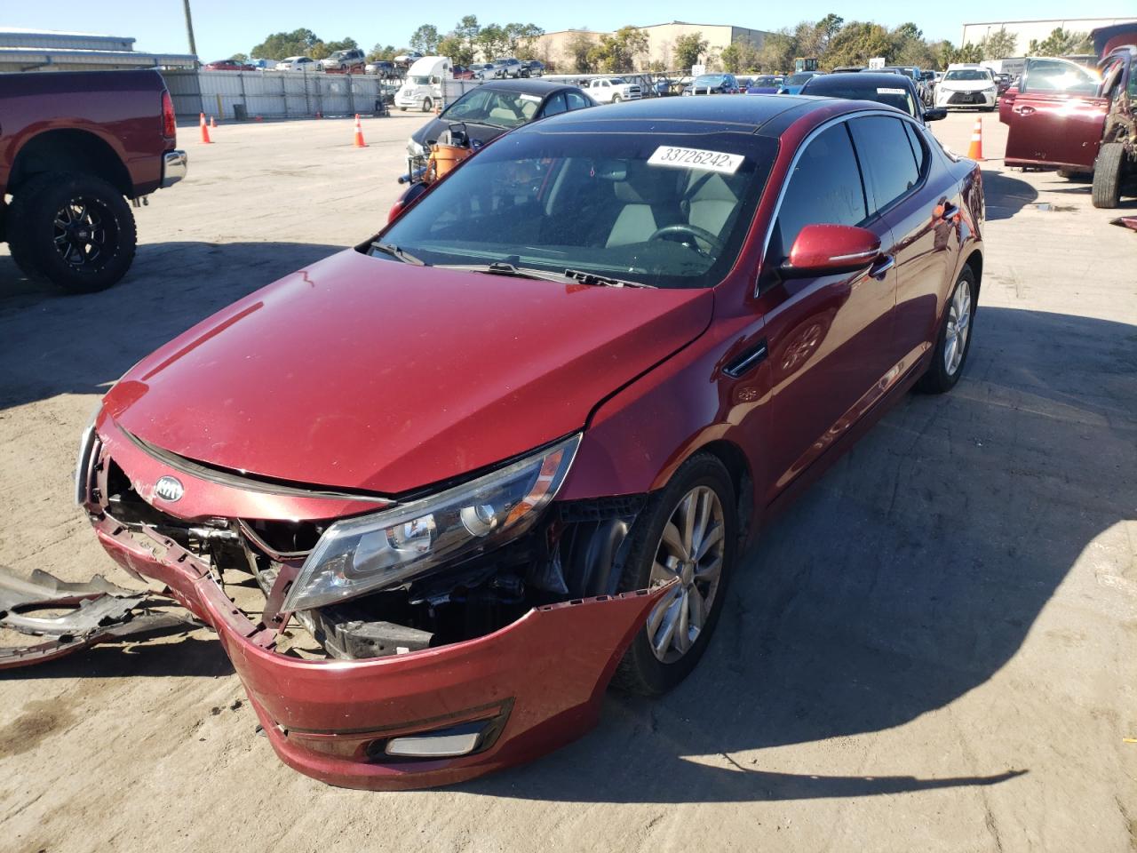 Photo 2 from auction – 2014 KIA OPTIMA EX with VIN 5XXGN4A78EG268304