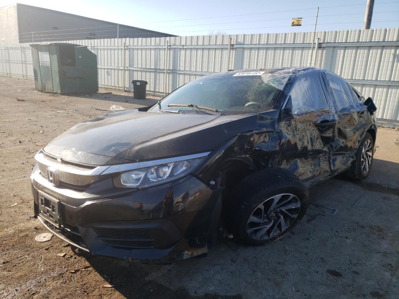 Photo 2 from auction – 2016 HONDA CIVIC EX with VIN 19XFC2F73GE076668