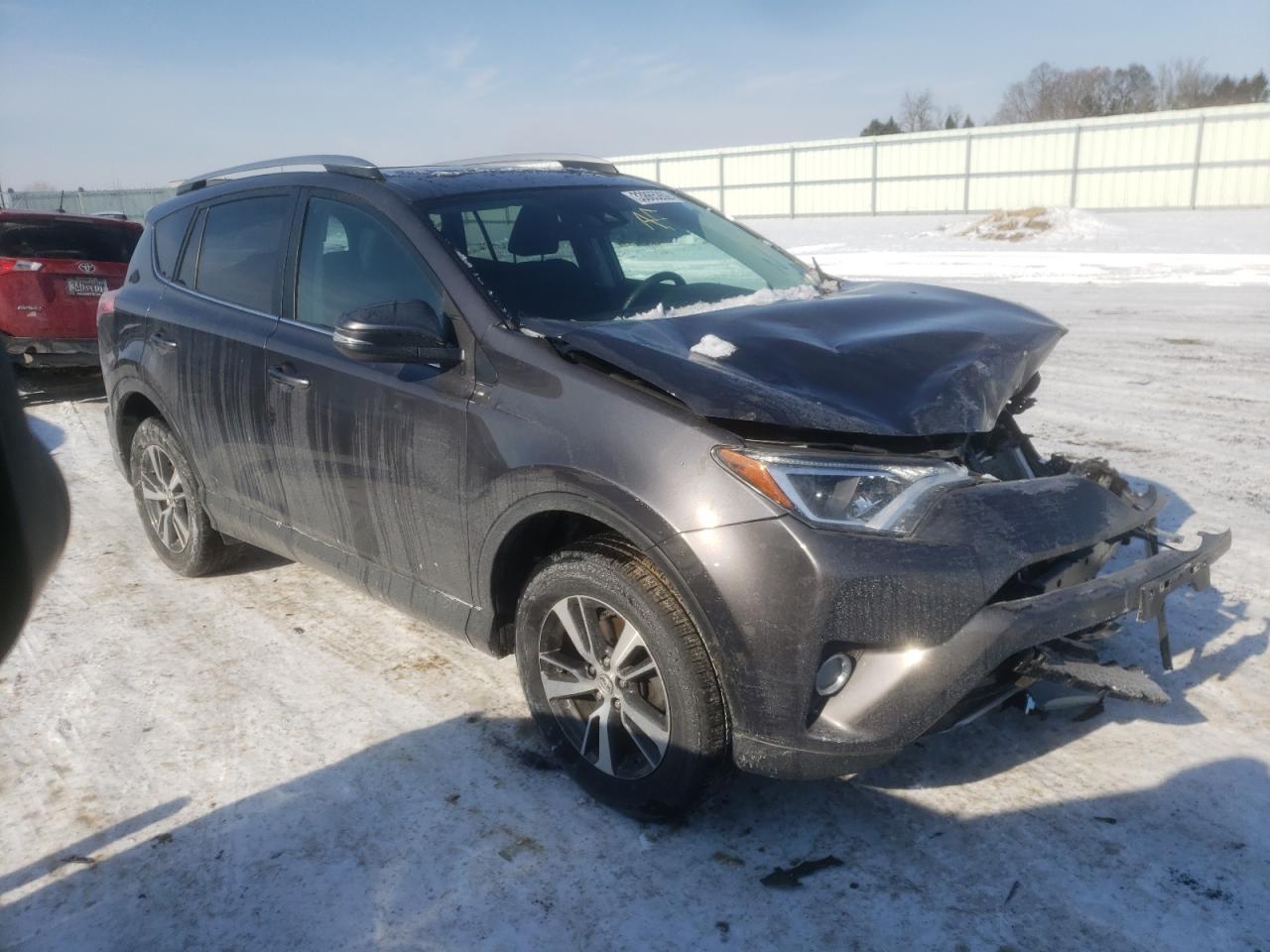 TOYOTA RAV4 XLE 2017 with VIN 2T3RFREV2HW628468 - Photo from auction