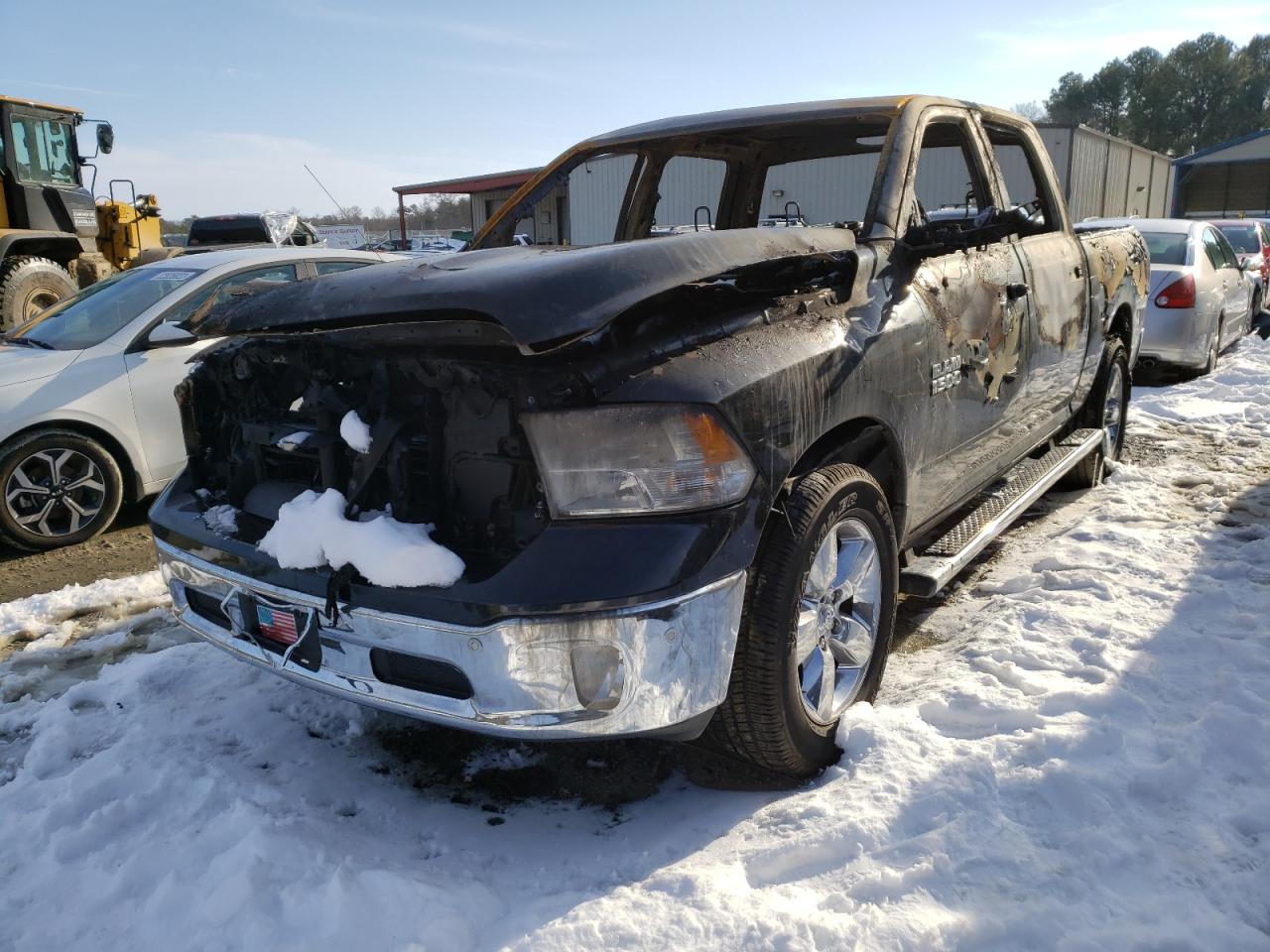 Photo 2 from auction – 2018 RAM 1500 SLT with VIN 1C6RR7LG9JS108760