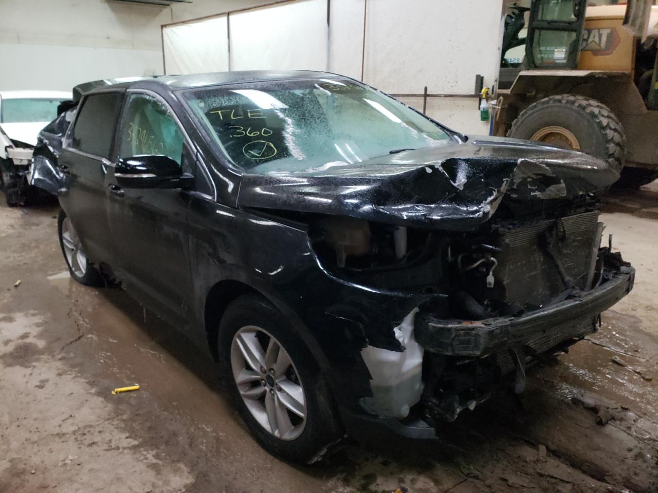 FORD EDGE SEL 2017 with VIN 2FMPK4J92HBB33698 - Photo from auction