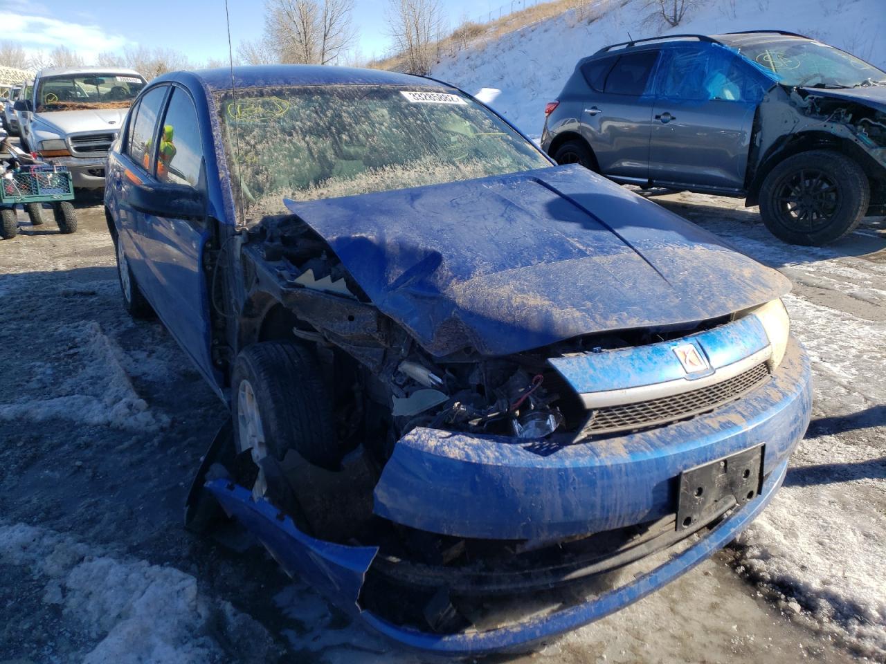 SATURN ION 2003 with VIN 1G8AJ52F53Z176911 - Photo from auction