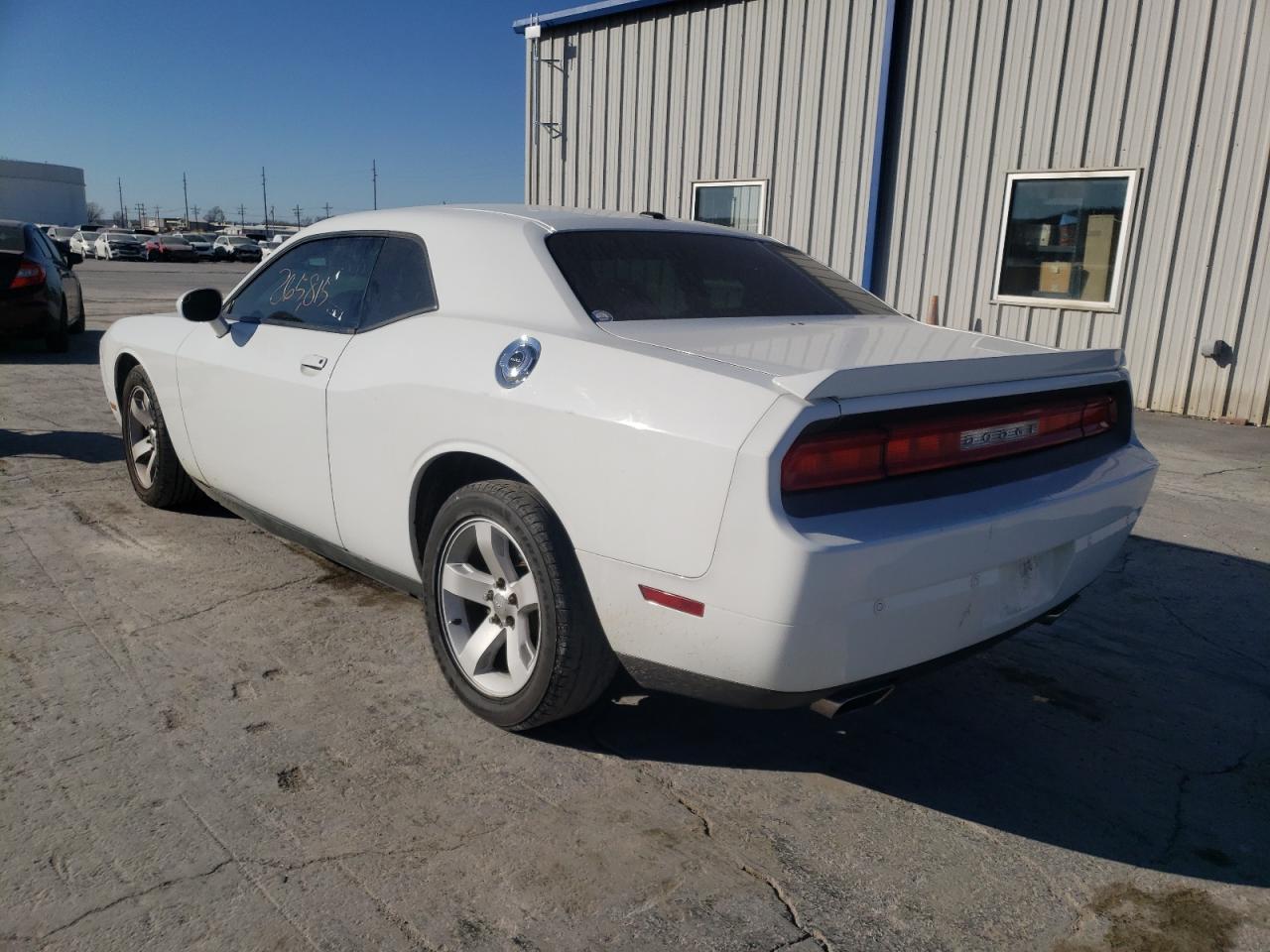 Photo 3 from auction – 2013 DODGE CHALLENGER with VIN 2C3CDYAG3DH724914