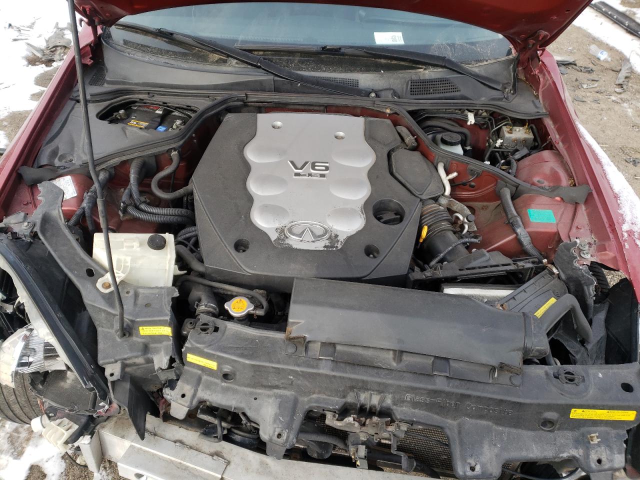 Photo 7 from auction – 2005 INFINITI G35 with VIN JNKCV51F45M311203
