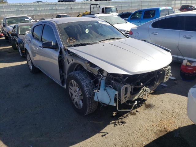 DODGE AVENGER SE 2014 with VIN 1C3CDZAB7EN169324 - Photo from auction
