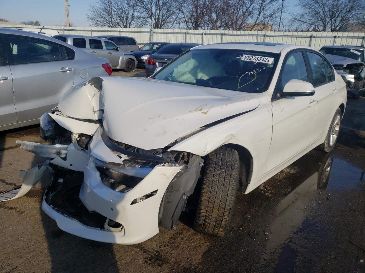 Photo 2 from auction – 2015 BMW 320 I XDRI with VIN WBA3C3G58FNS75180