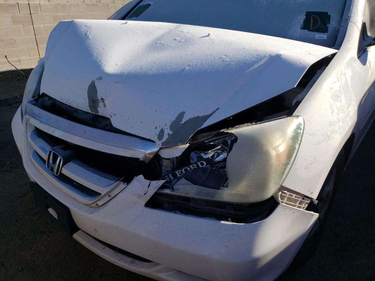 Photo 9 from auction – 2005 HONDA ODYSSEY EX with VIN 5FNRL387X5B125243