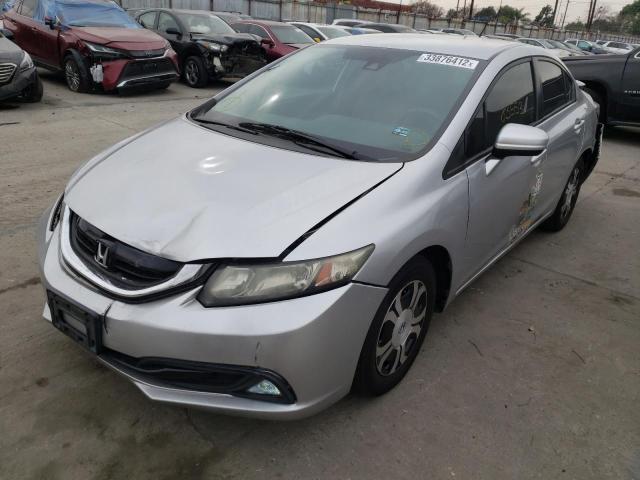 Photo 2 from auction – 2014 HONDA CIVIC HYBR with VIN 19XFB4F22EE002240