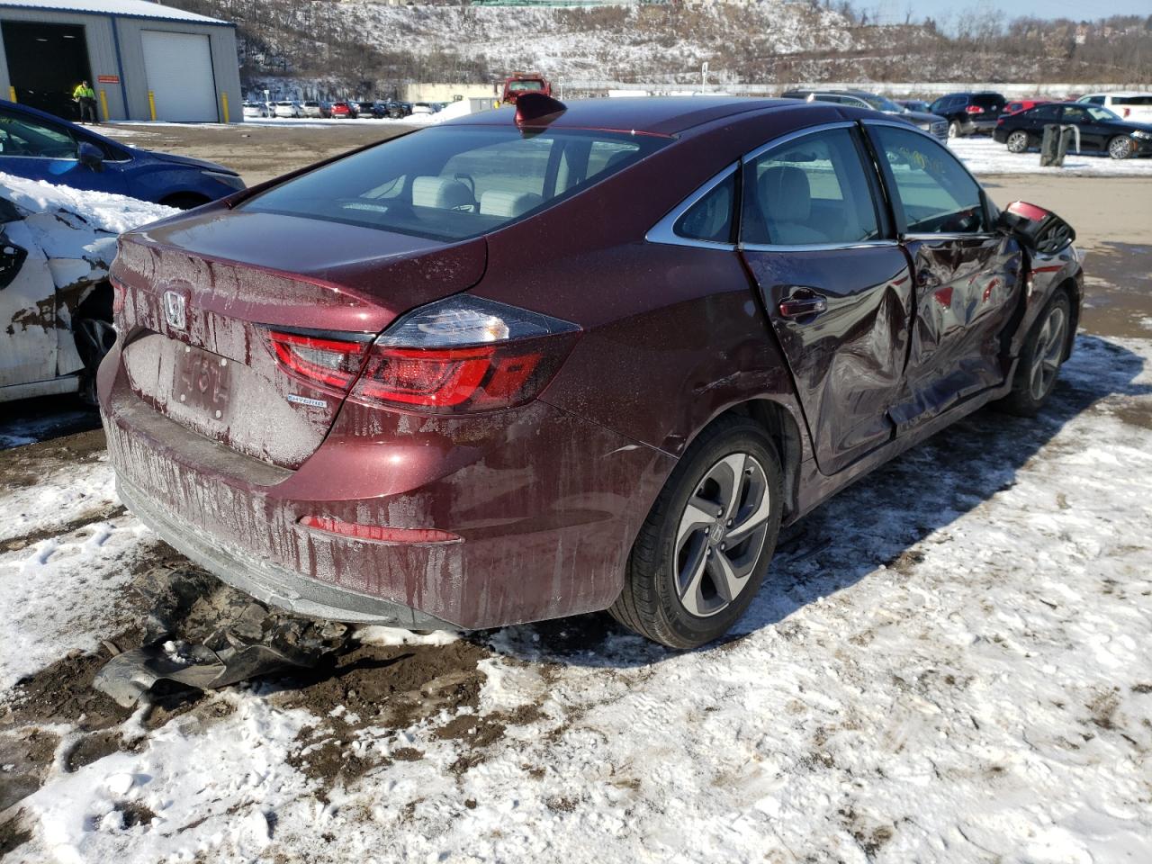 Photo 4 from auction – 2019 HONDA INSIGHT EX with VIN 19XZE4F50KE002134
