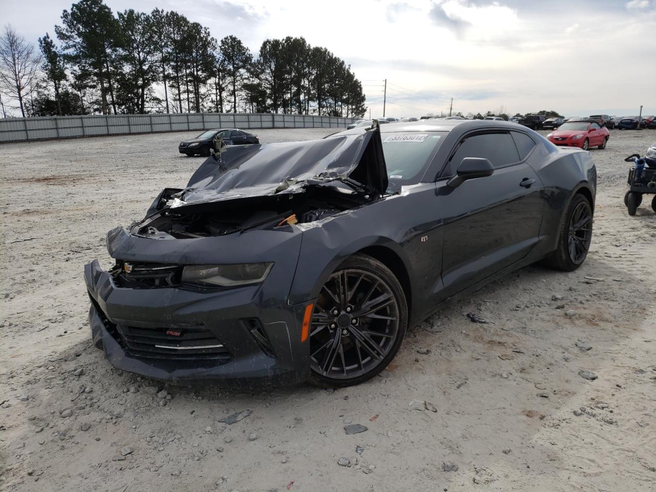 Photo 2 from auction – 2016 CHEVROLET CAMARO LT with VIN 1G1FD1RS6G0161660