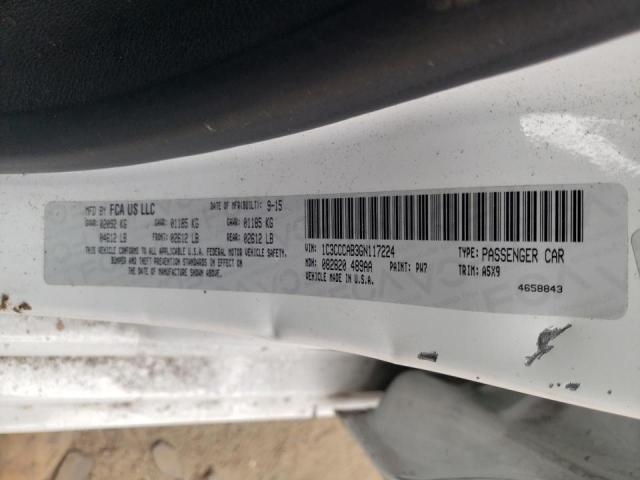 Photo 10 from auction – 2016 CHRYSLER 200 LIMITE with VIN 1C3CCCAB3GN117224