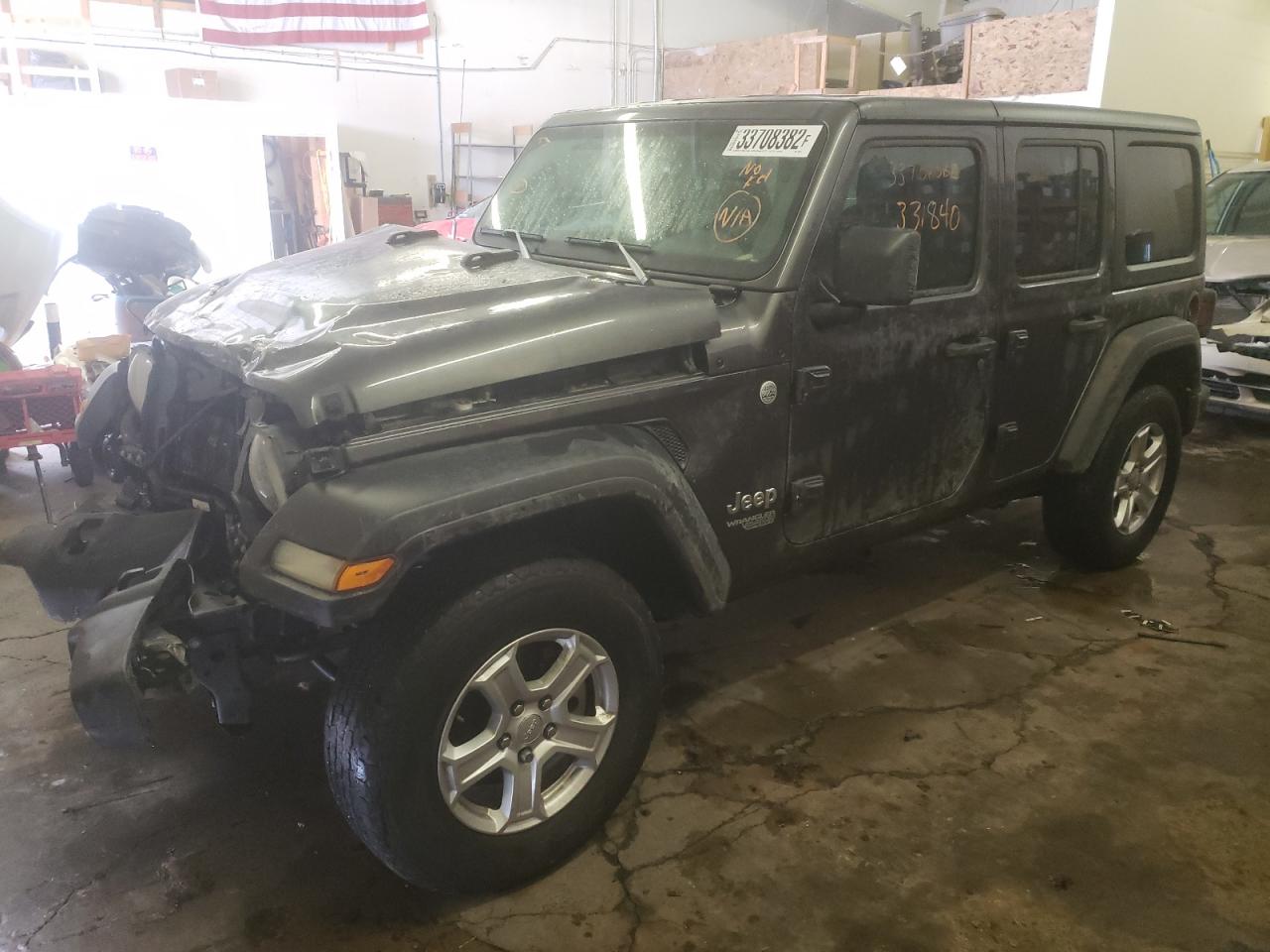 Photo 2 from auction – 2018 JEEP WRANGLER U with VIN 1C4HJXDN7JW140429