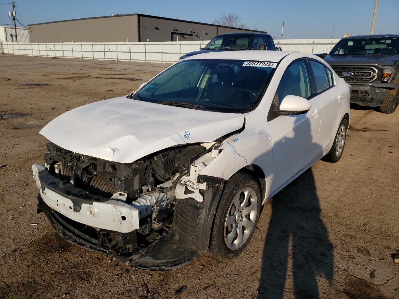 Photo 2 from auction – 2010 MAZDA 3 I with VIN JM1BL1SFXA1253250