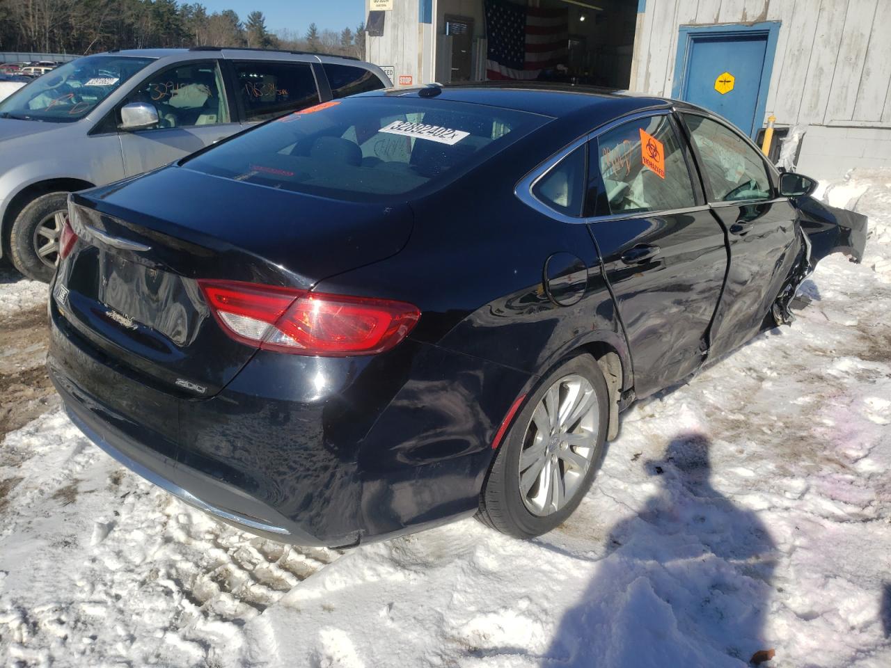 Photo 4 from auction – 2016 CHRYSLER 200 LIMITE with VIN 1C3CCCAB7GN159539