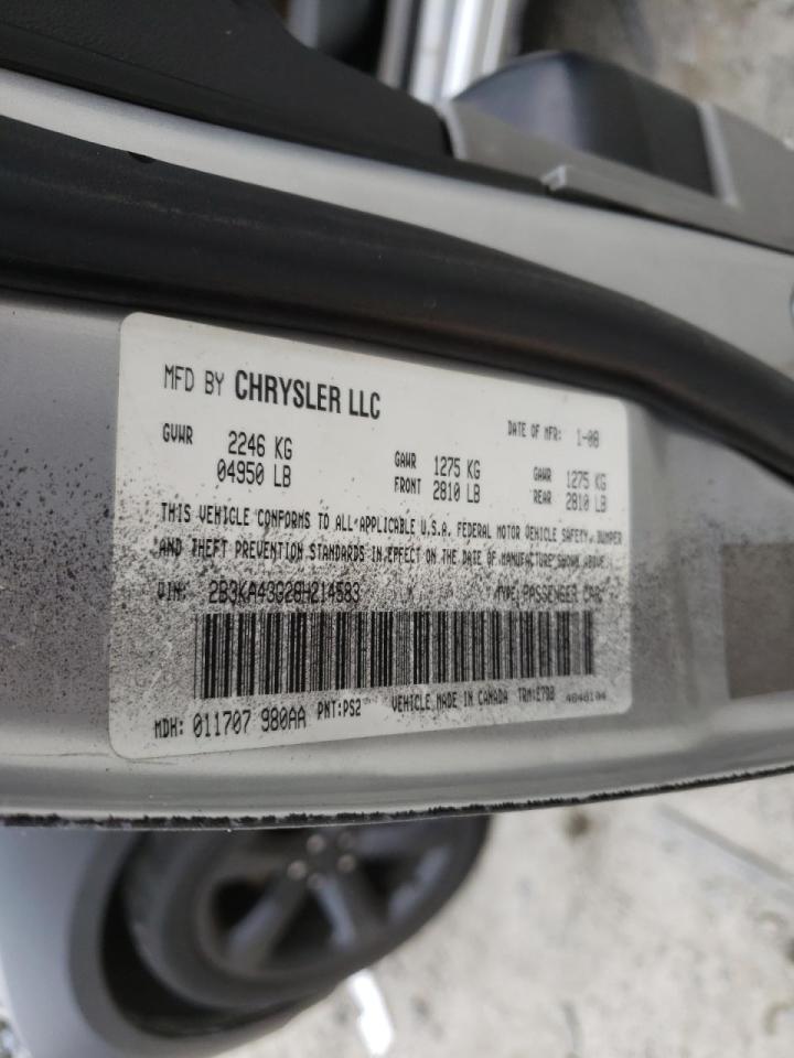 Photo 10 from auction – 2008 DODGE CHARGER with VIN 2B3KA43G28H214583