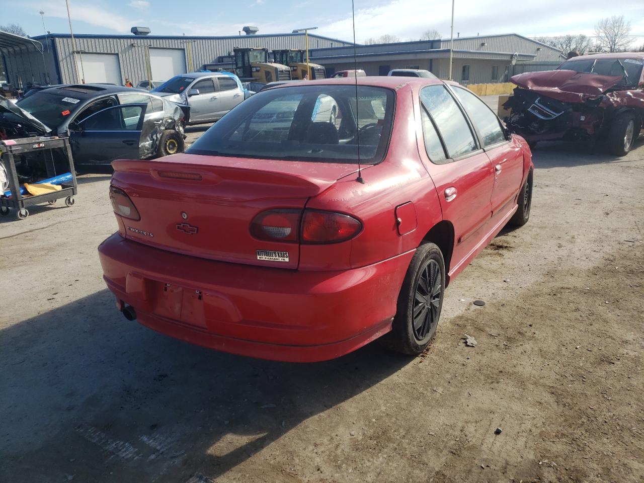 Photo 4 from auction – 2002 CHEVROLET CAVALIER with VIN 1G1JH52F427342906