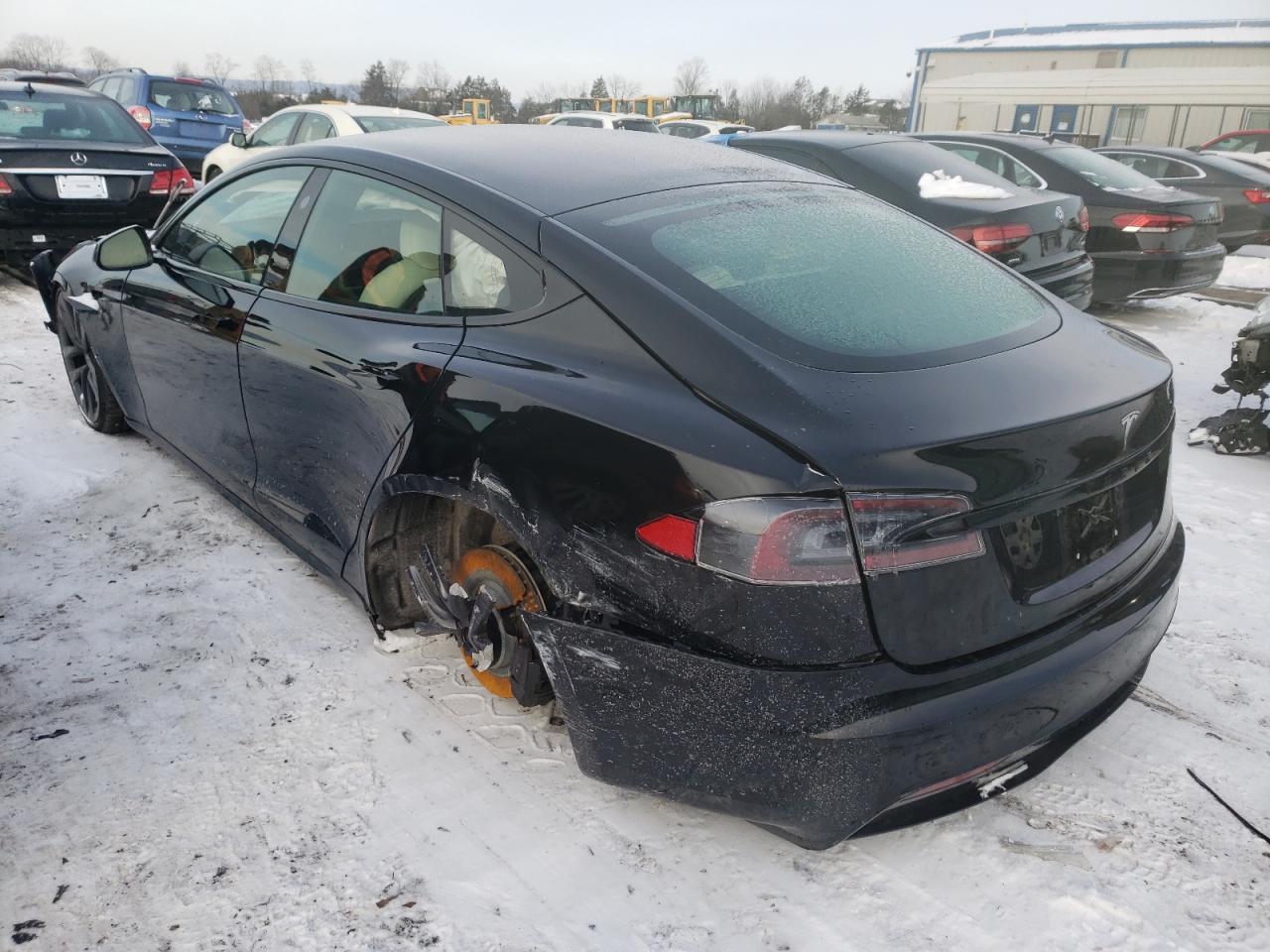 Photo 3 from auction – 2021 TESLA MODEL S with VIN 5YJSA1E56MF433314