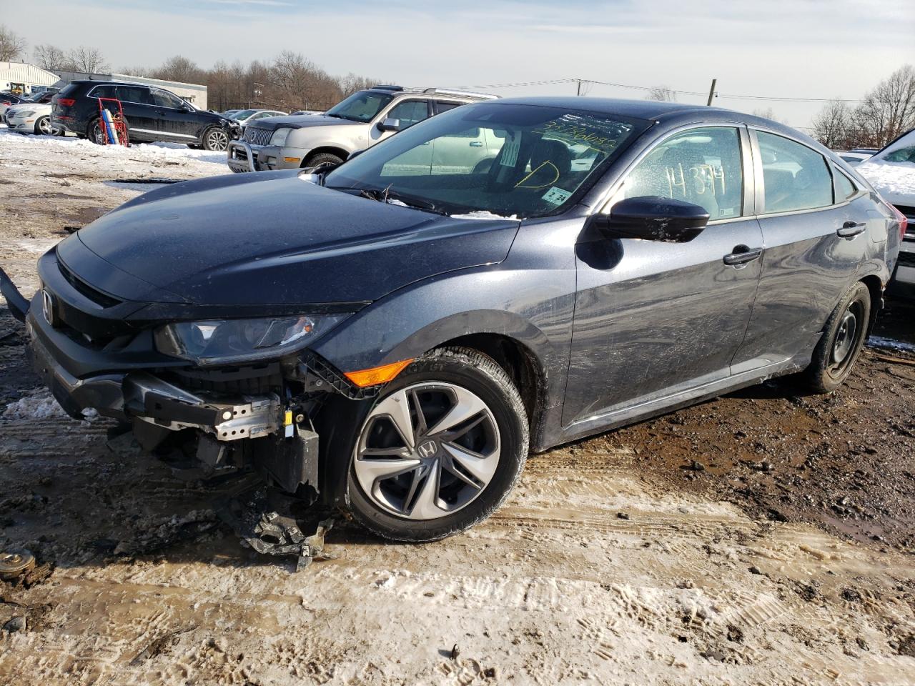 Photo 2 from auction – 2019 HONDA CIVIC LX with VIN 2HGFC2F64KH515933