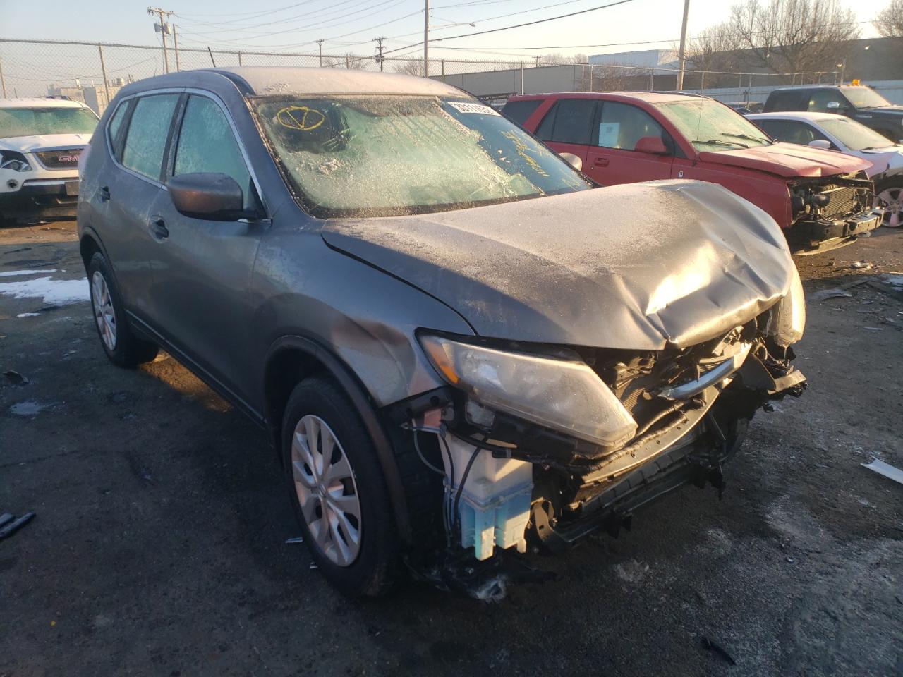 NISSAN ROGUE S 2016 with VIN 5N1AT2MV0GC773181 - Photo from auction