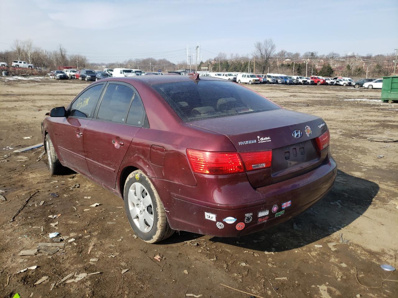 Photo 3 from auction – 2010 HYUNDAI SONATA GLS with VIN 5NPET4AC7AH604209