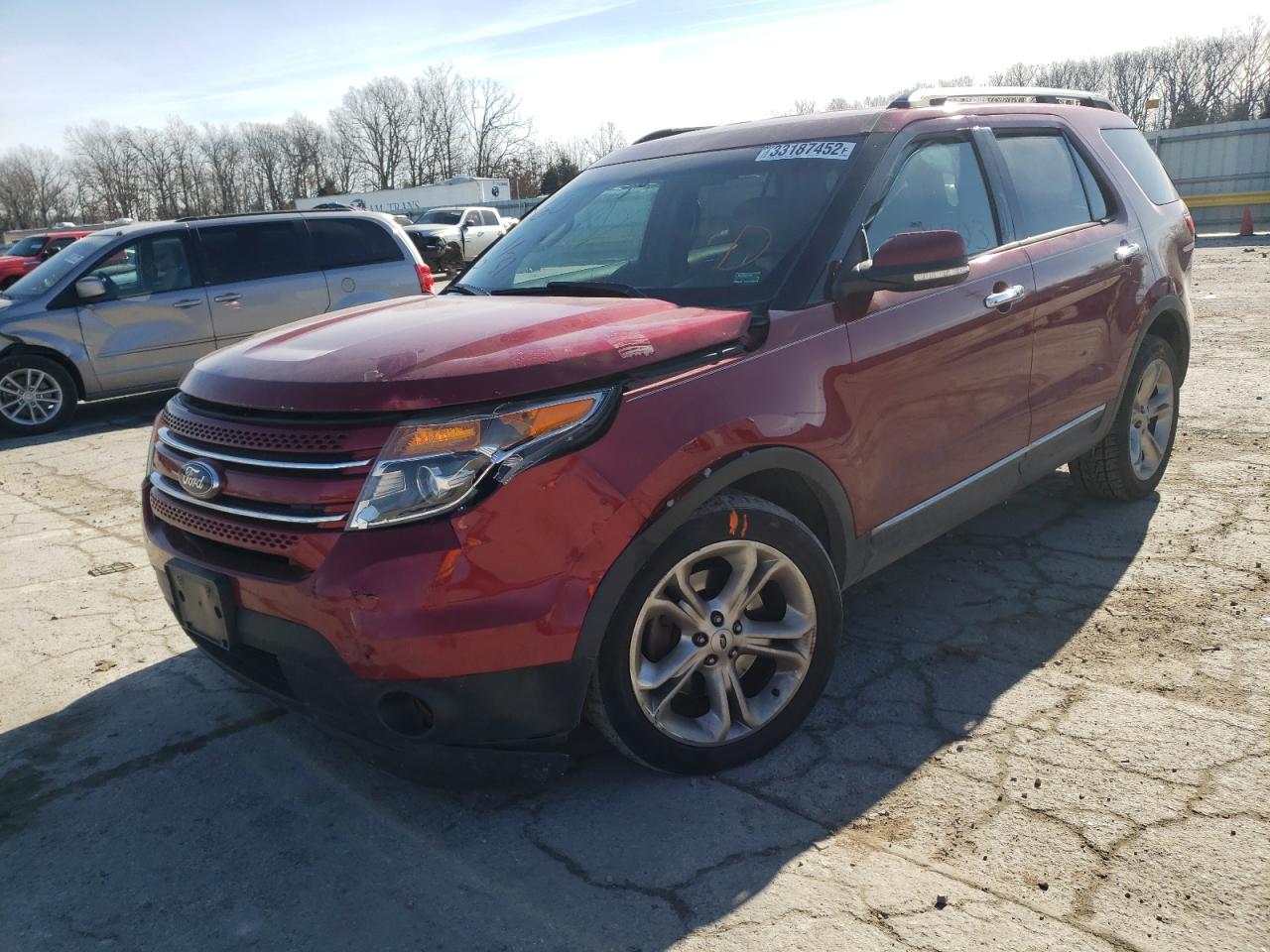 Photo 2 from auction – 2014 FORD EXPLORER L with VIN 1FM5K8F81EGB12067